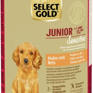 Sonderaktion Select Gold Sensitive Hund Junior Huhn/Reis 400 g